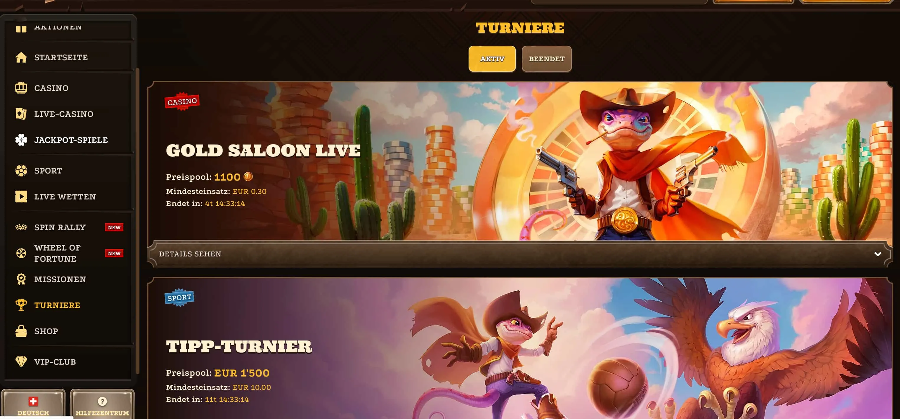 Lizaro Casino Bonus: Gro&szlig;z&uuml;giger Empfang f&uuml;r frisch Registrierte